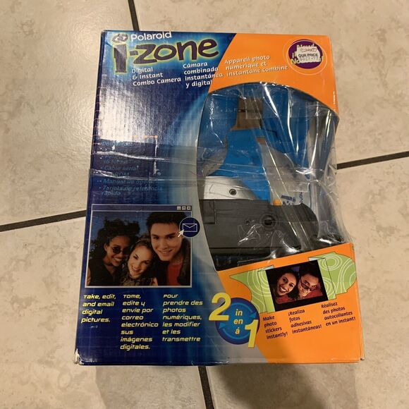 Polaroid i-Zone Digital & Instant Combo Camera-Open Box